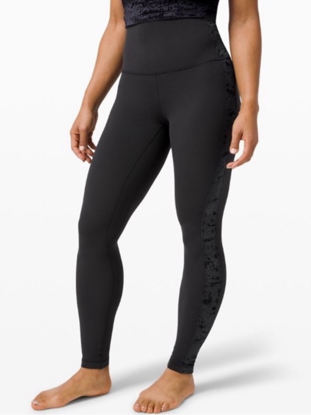 Lululemon Align Leggings 28’ w/Velvet Stripe